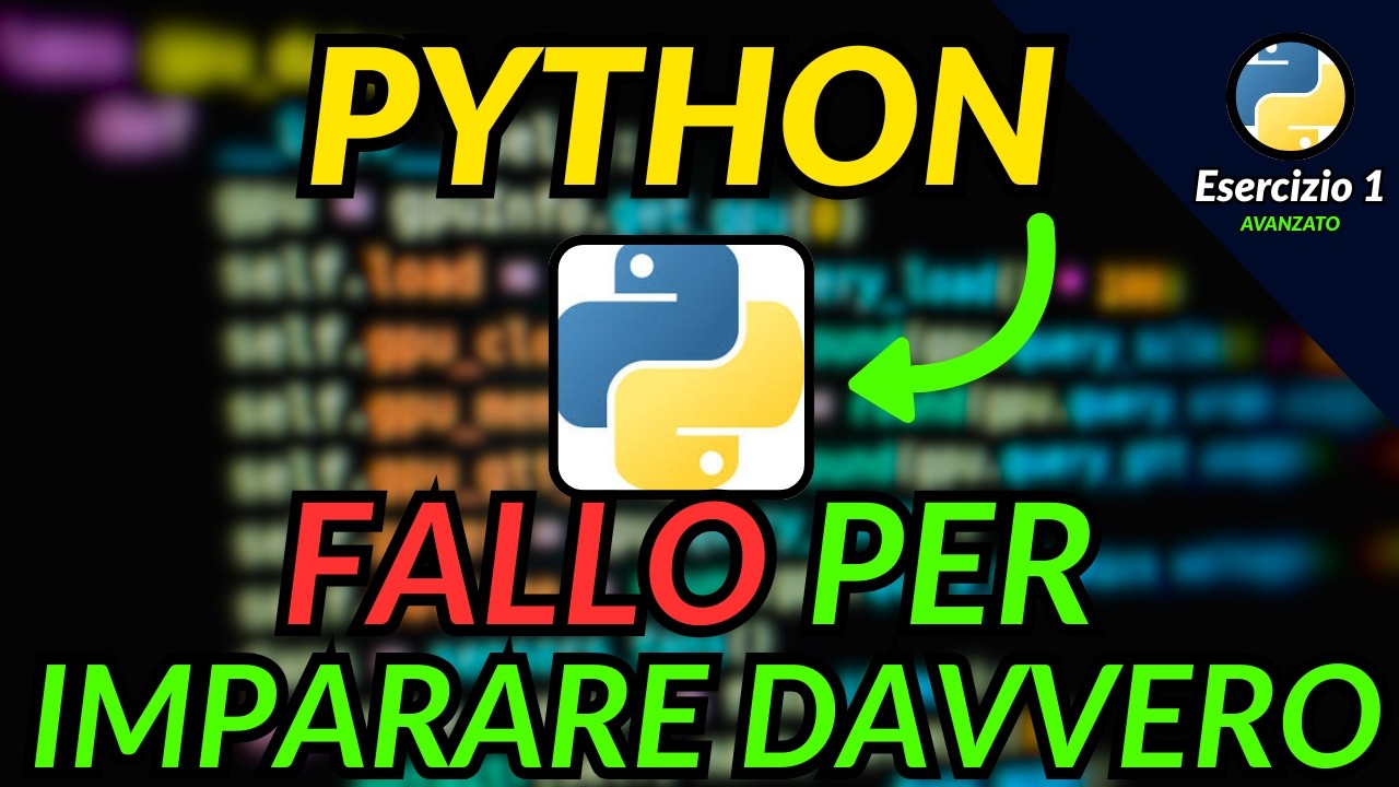 Costruiamo una CALCOLATRICE in PYTHON pt.3 | Esercizio fondamentale