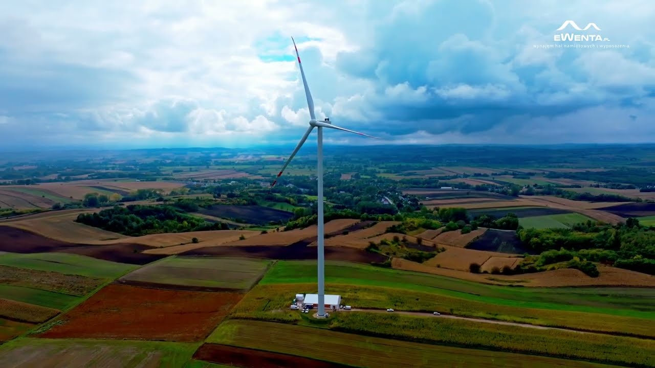 EWENTA Bejsce - Otwarcie Farmy Wiatrowej Bejsce - Wynajem Hali Namiotowej Bejsce