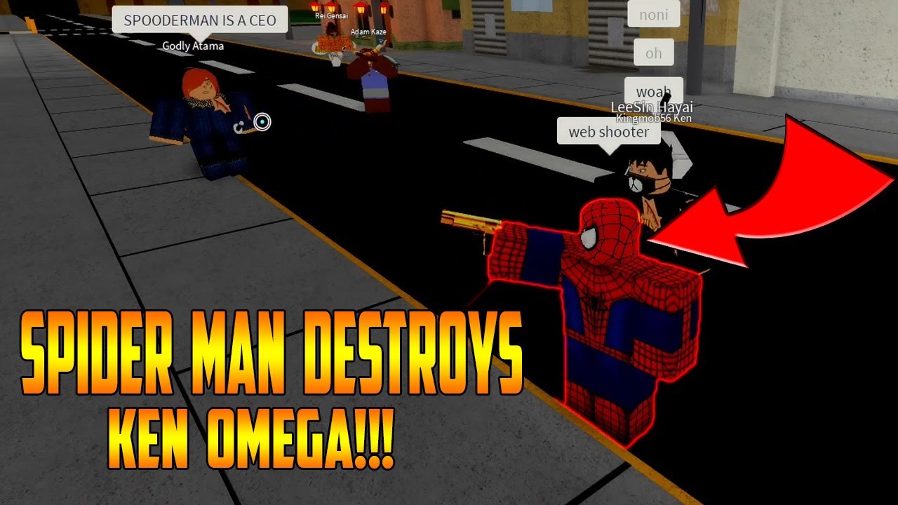 Spiderman TROLLING In Ken Omega! | Roblox Ken Omega