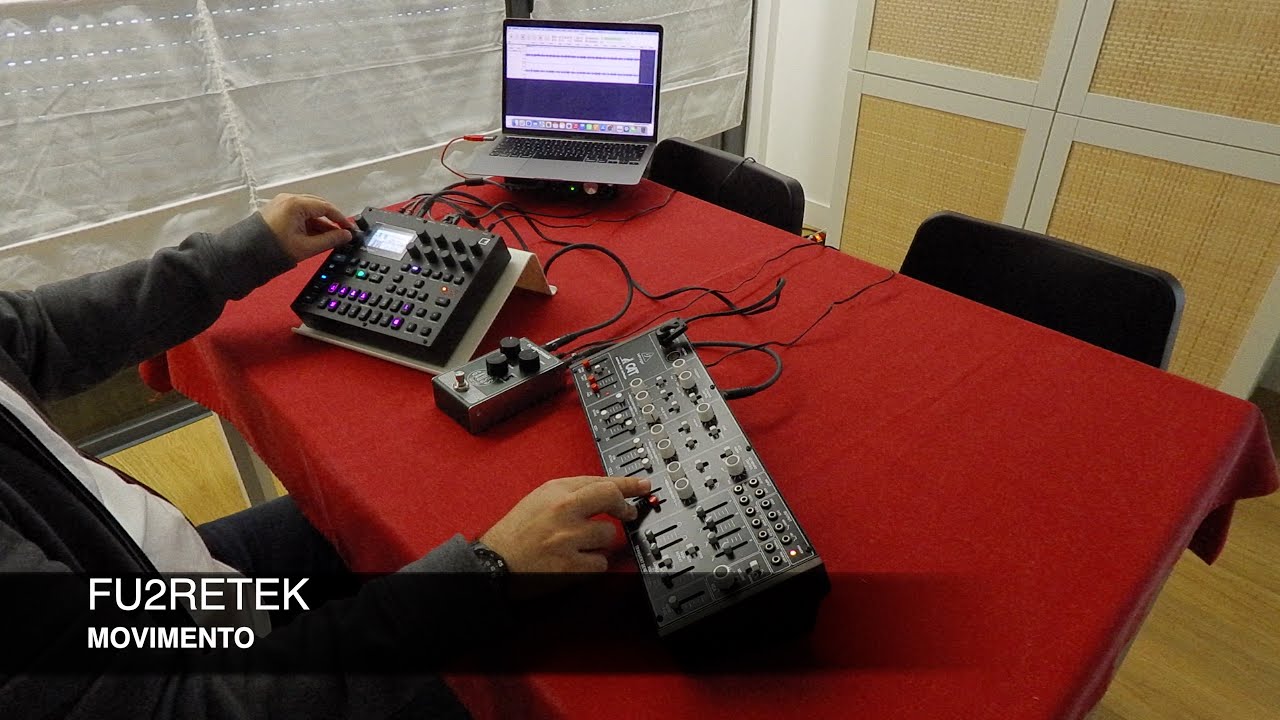 Elektron Digitone II, Behringer CAT & TC Gauss Tape Echo Minimal Techno Jam: 