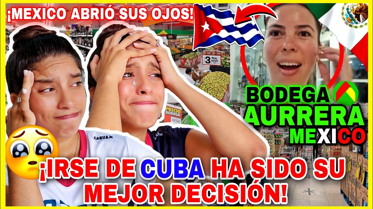 CUBANA🇨🇺 AGRADECE😭 HABER LLEGADO a MEXICO🇲🇽 2023¡NUNCA IMAGINÓ😱 que el CAPITALISMO fuera TAN BUENO😭!