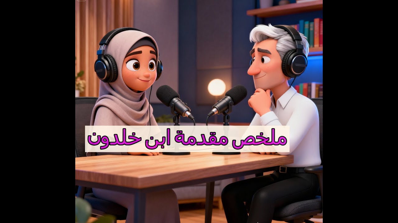 ملخص مقدمة ابن خلدون - نهلة الناقة بوك كاست Bookcast