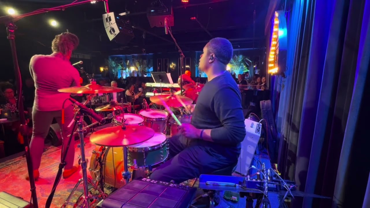 Marvin Miller Jr on Drums with Paul Taylor