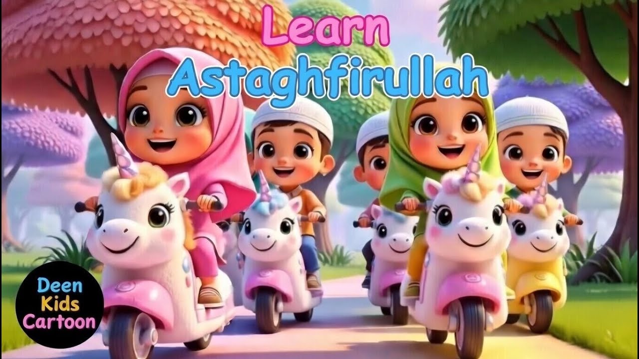 Learn Astaghfirullah -  Muslim kids song | Islamic knowledge #astaghfirullah  #muslimkidssongs