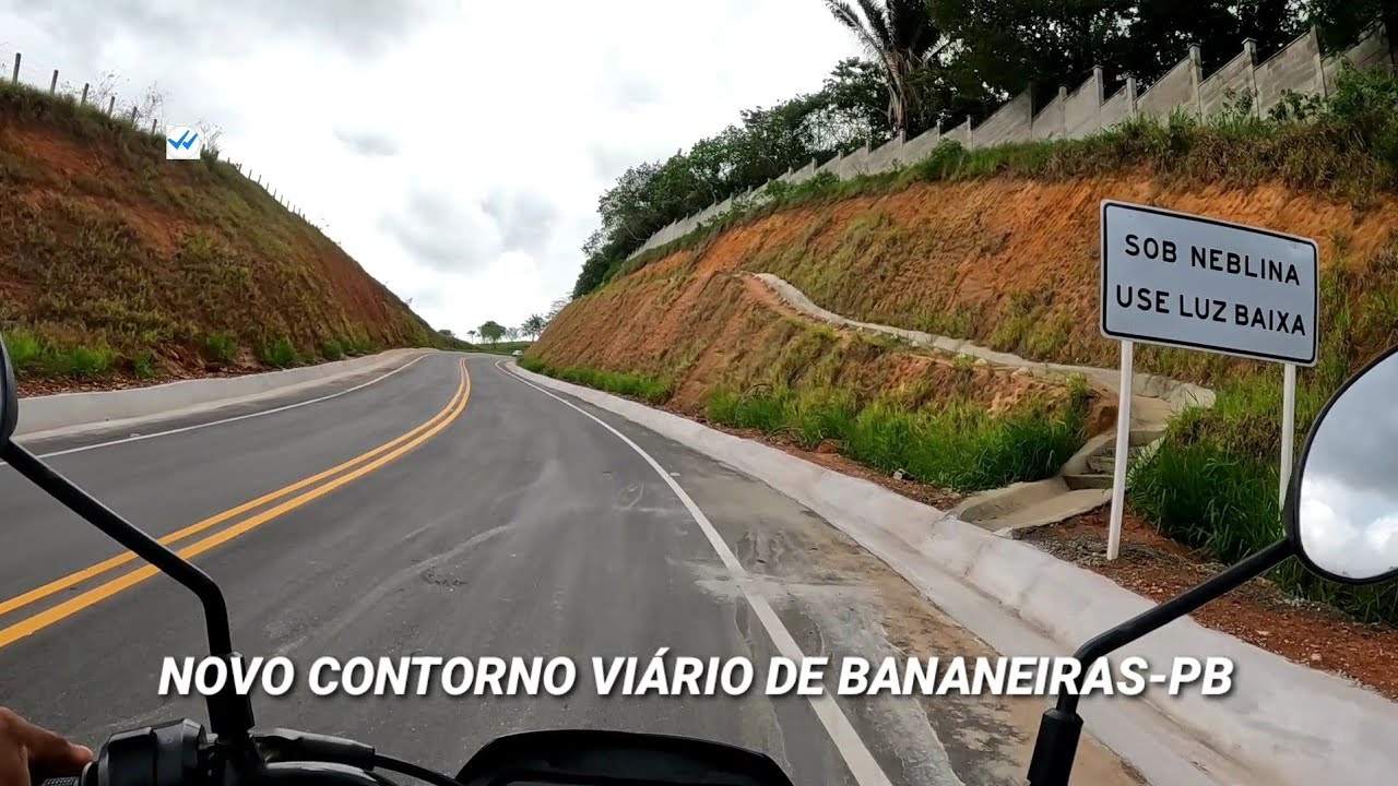 SERÁ QUE O CONTORNO VIÁRIO DE BANANEIRAS-PB FICOU BOM? CONFIRA!