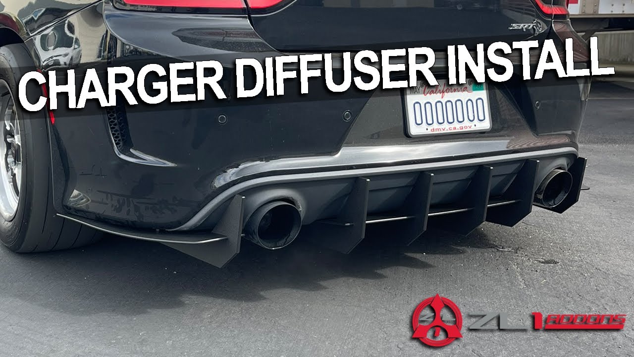 Charger 15-23 Stealth Diffuser Install Guide | ZL1 Addons