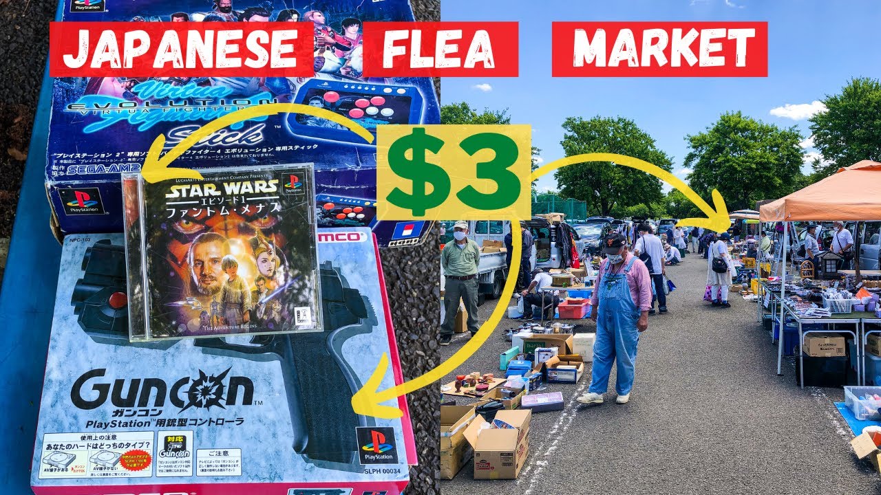 INSANE DEAL FOR VIDEO GAMES AT THIS JAPANESE FLEA MARKET