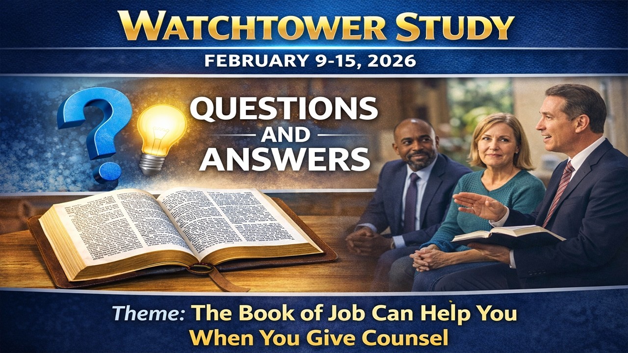 WATCHTOWER STUDY | FEBRUARY 9-15, 2026 | QUESTIONS AND ANSWERS