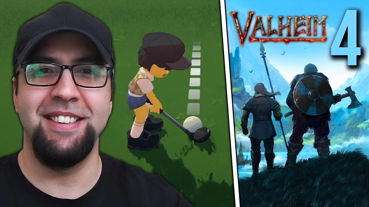 Kalabalık Lobi'de Dövüşlü Golf! + Valheim ile Sahur Bölüm 4