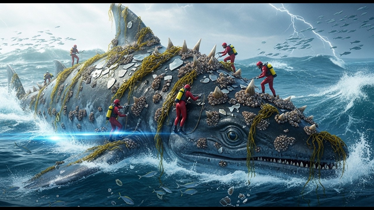 Saves Ancient Giant Ichthyosaurus From Heavy Barna