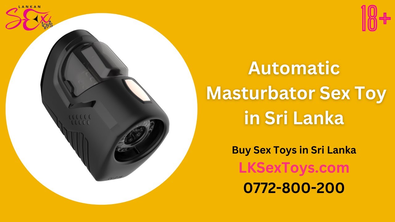 Thrusting & Vibrating Masturbator Sex Toy in Sri Lanka | Best Sextoys for Men | LKSexToys.com