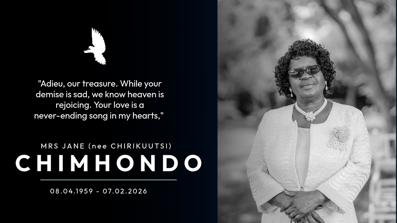 Celebration of life for Jane Chimhondo (nee Chirikuutsi) - 1959-2026 | Waterfalls UMC | 14 Feb 2026