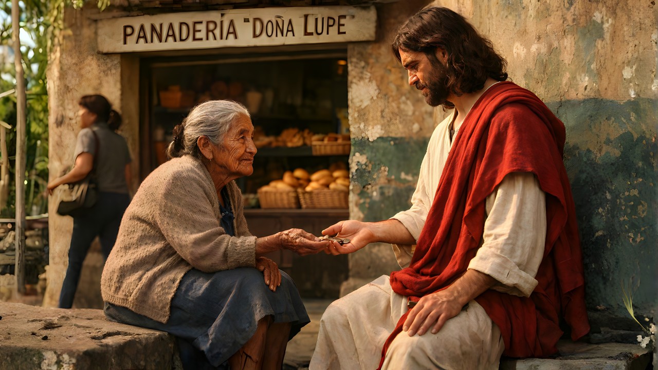 SOLO LE QUEDABAN 3 PESOS Y SE LOS DIO A JESÚS... LO QUE PASÓ DESPUÉS...