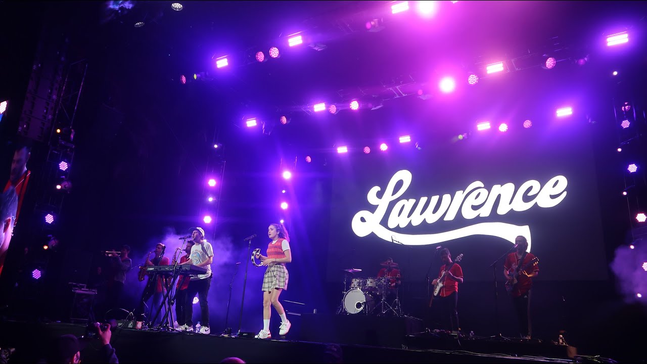 Lawrence performs 