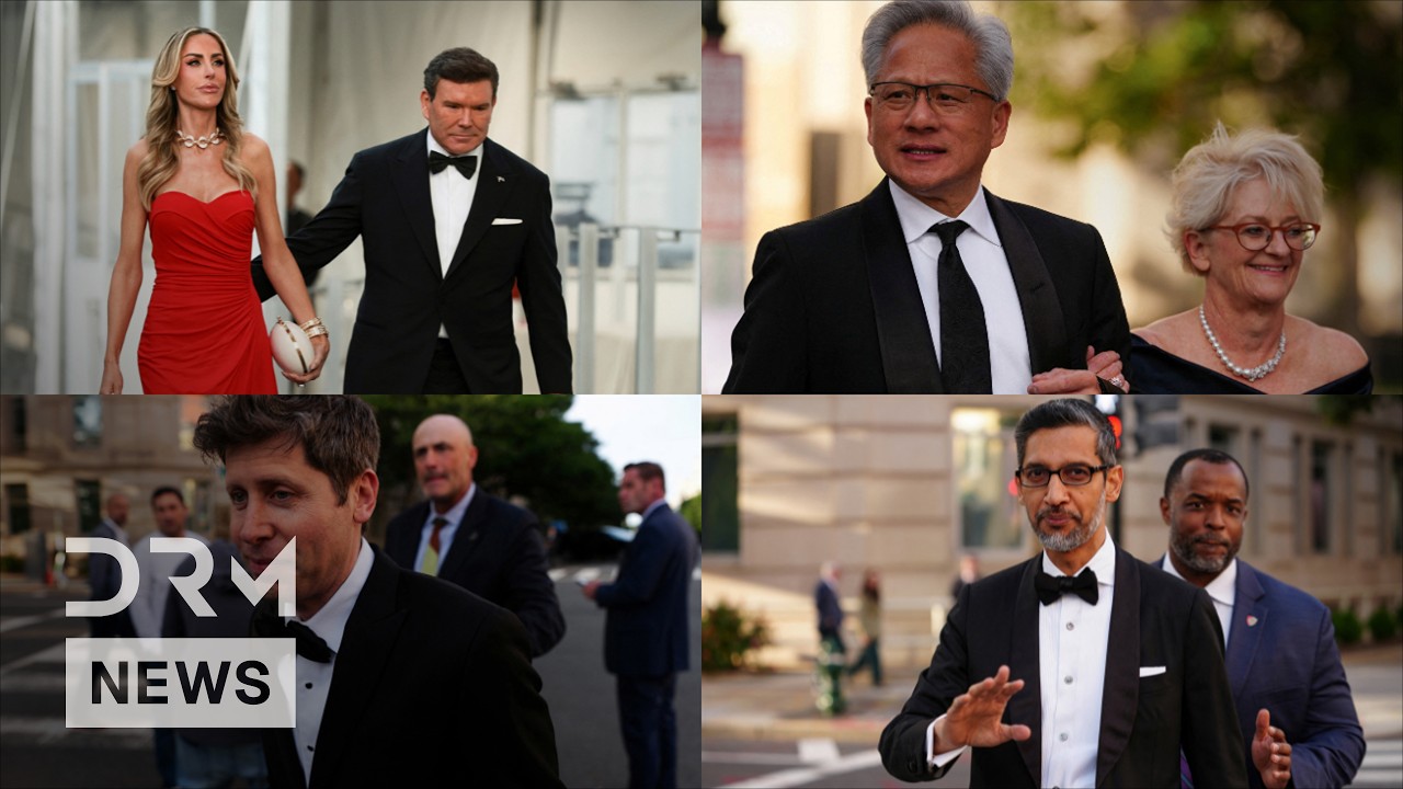 Sam Altman, Jensen Huang and Sundar Pichai Arrive for Trump-Xi White House State Dinner | AC1G