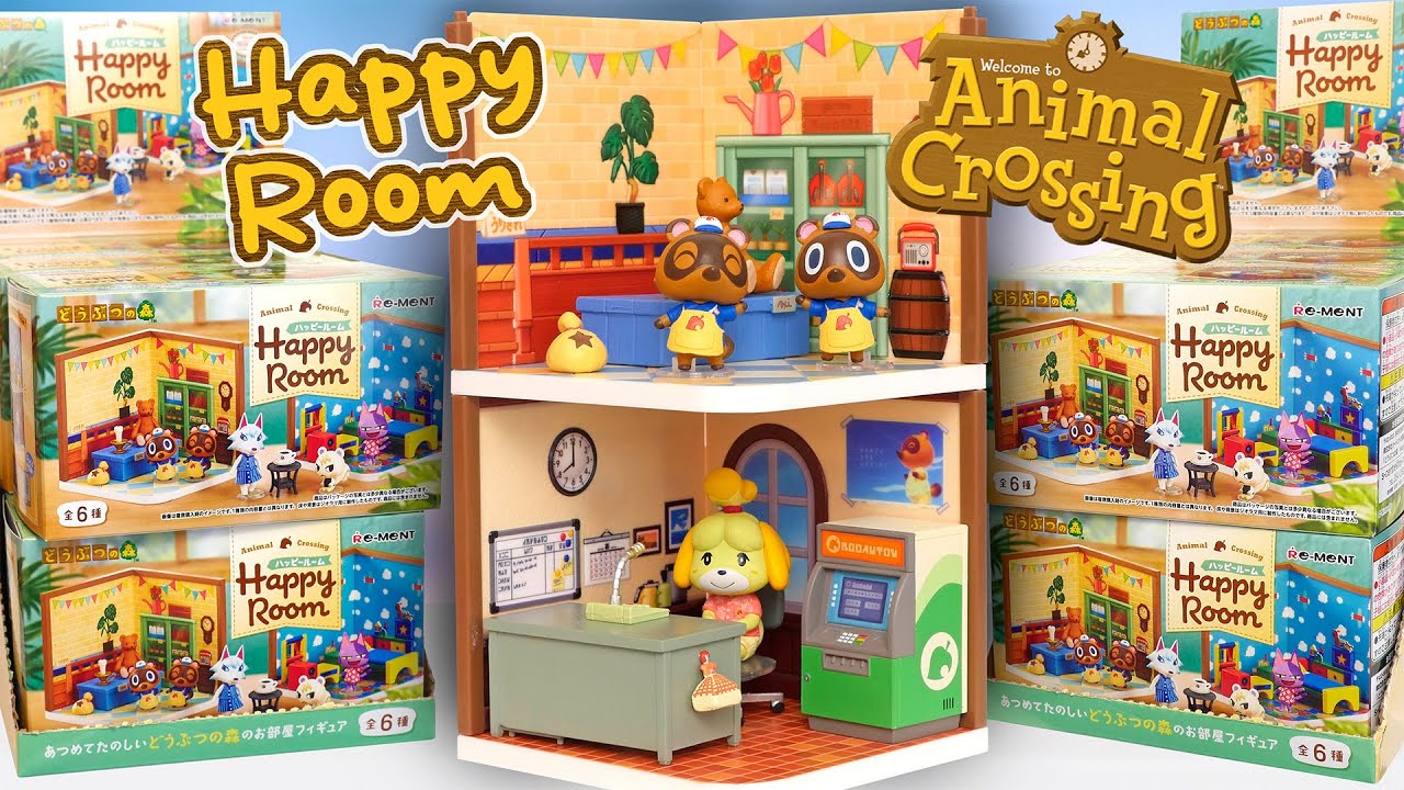 Animal Crossing Happy Room Re-MeNT FULL SET Unboxing