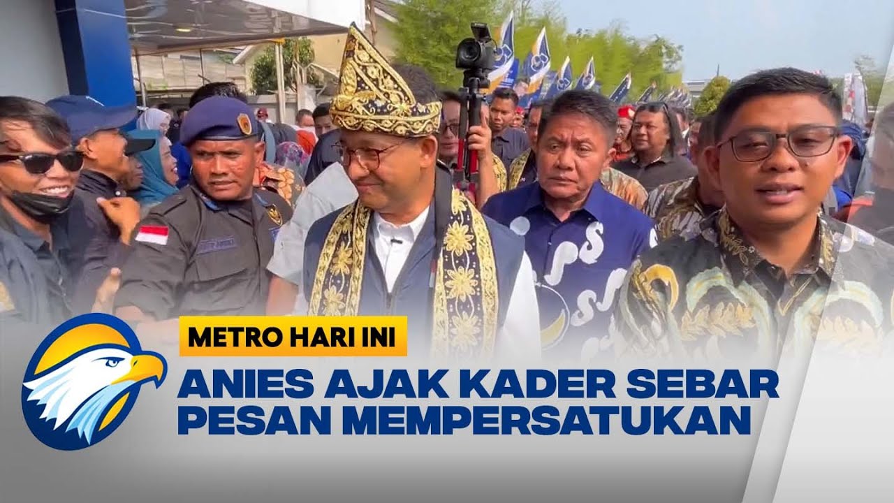 Jalinan Silaturahmi Anies Baswedan dengan Kader NasDem Sumsel