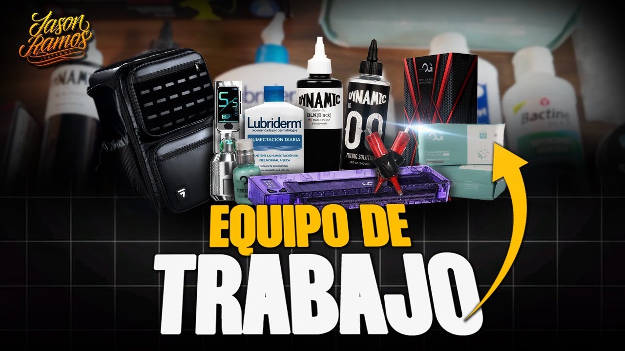 Lista de Materiales para Tatuar / DESDE CERO / Maquina / Agujas / suplementos / Equipos