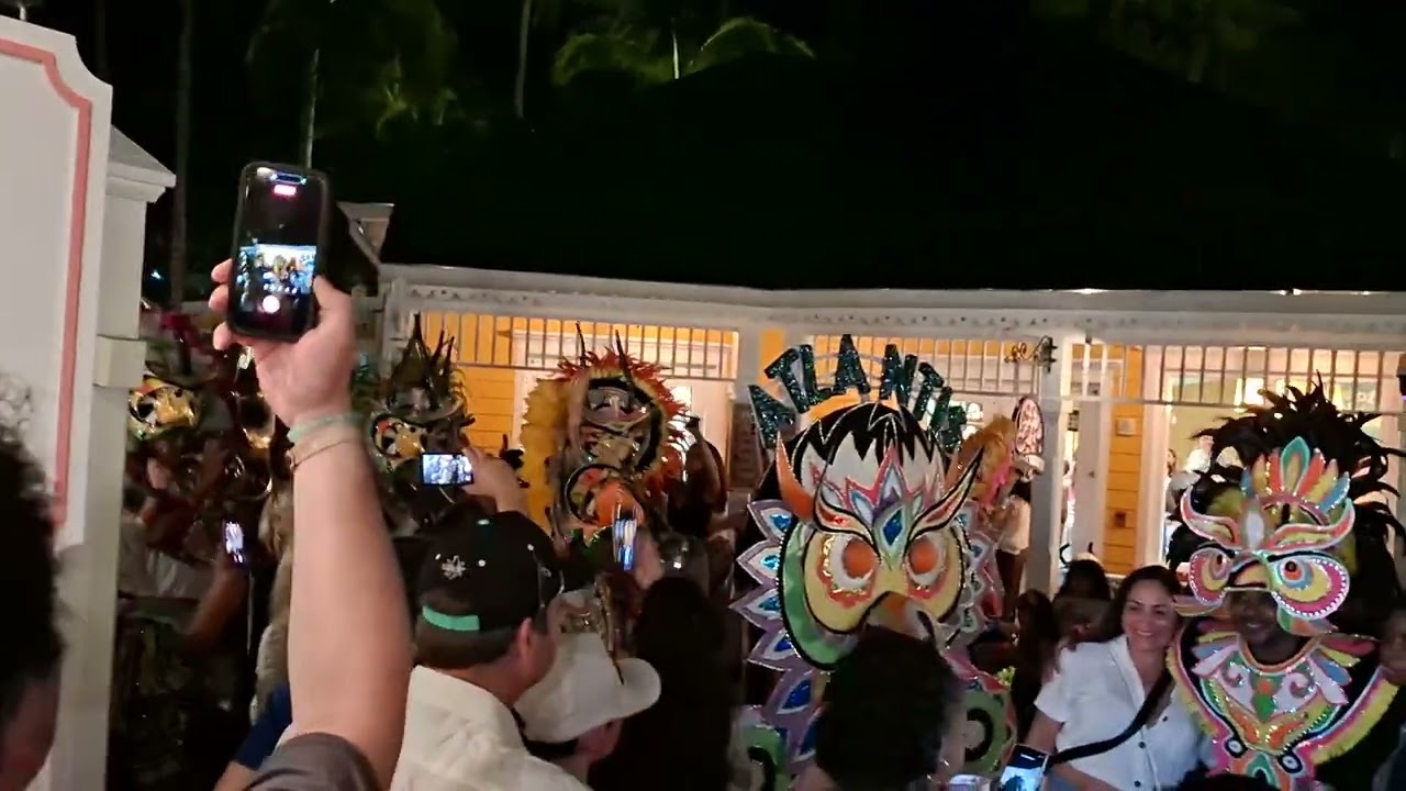 Atlantis Bahamas Marina Village Junkanoo parade #atlantis #holiday #bahamas #junkanoo #marinavillage