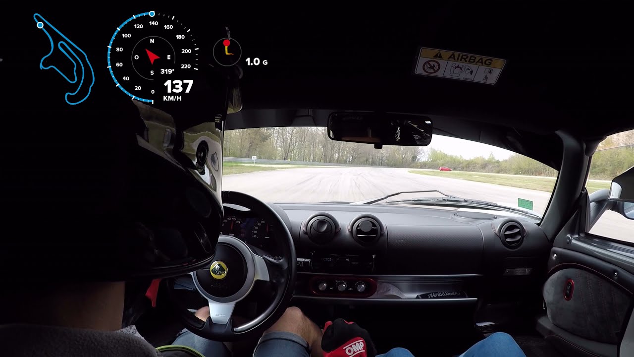 Lotus Exige v6 380 Sport Trackday Chenevières 17/04/21 Partie 2