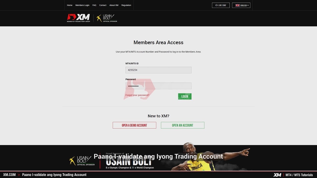 XM.COM - MT4/MT5 Tutorials - Paano I-validate ang Iyong Trading Account - (PH)