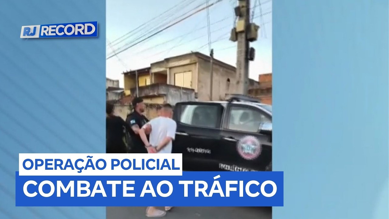 Operação Vera Cruz prende nove suspeitos após quase seis anos em Campos dos Goytacazes (RJ)