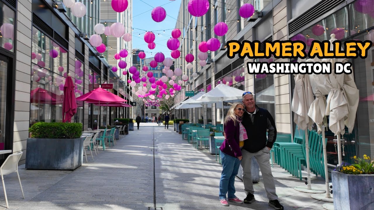 Palmer Alley Washington DC 🎈CityCenterDC 🎁 Chinatown 🍝 Washington DC Tour 📸