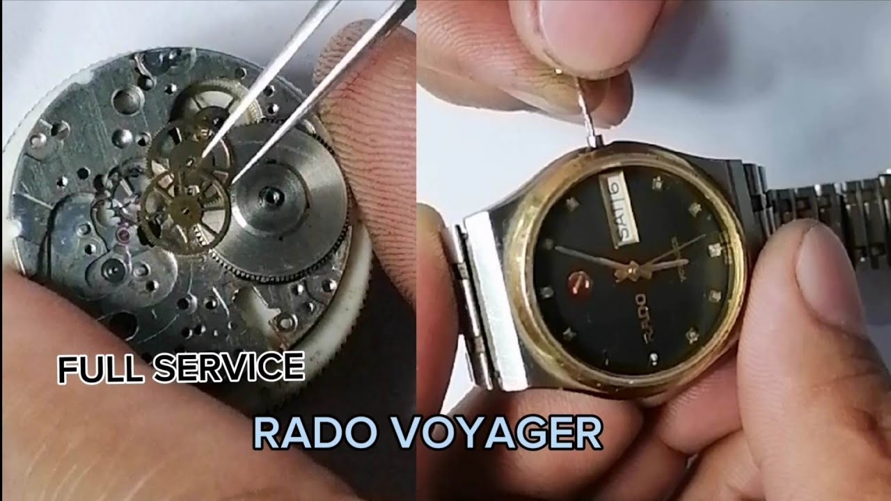 FULL SERVICE RADO VOYAGER AUTOMATIC SWISSMADE
