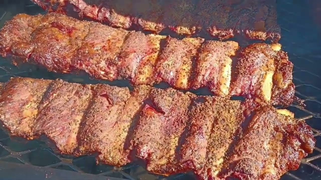 SMOKED RIBS (tuning plate test)🤔