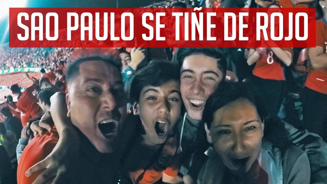 CHILE VS JAPON VIDEO REACCION DESDE EL ESTADIO MORUMBI SAO PAULO