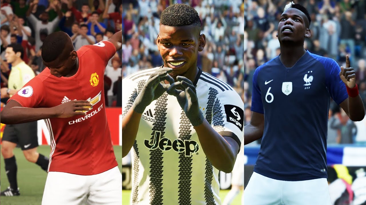 PAUL POGBA IN EVERY FIFA (12-23)