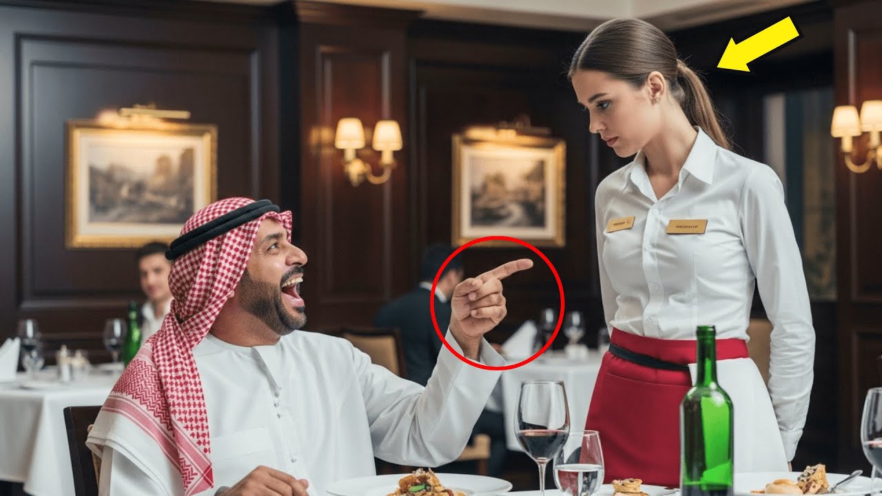 Miljardair beledigde serveerster in het Arabisch — verstijfde toen ze vloeiend terugsprak