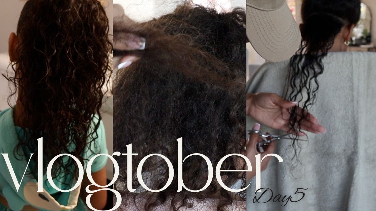 Vlogtober, день 5 | Подстригаю волосы шестилетней дочери! Она сильно пострадала от солнца | Shaaa...