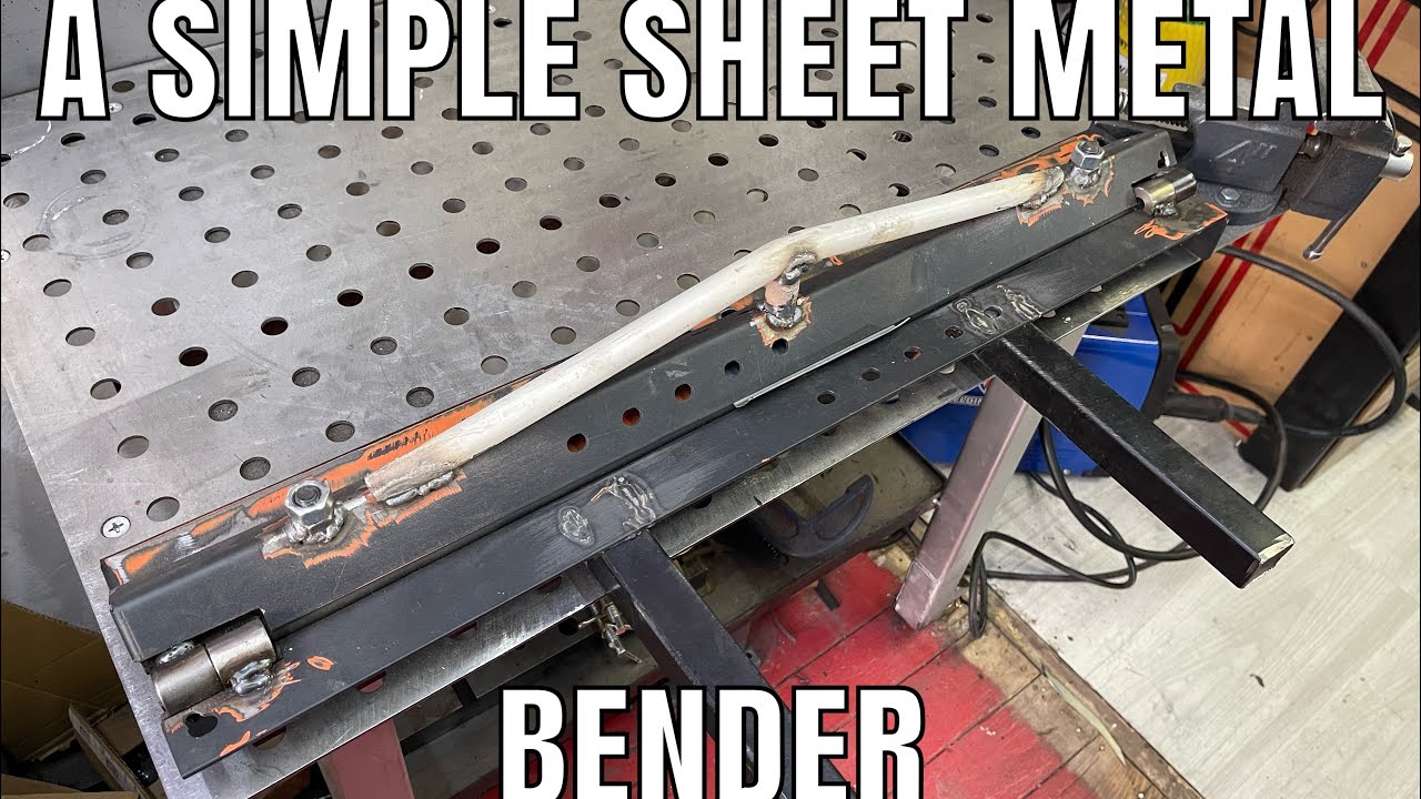 How I made a sheet metal bender