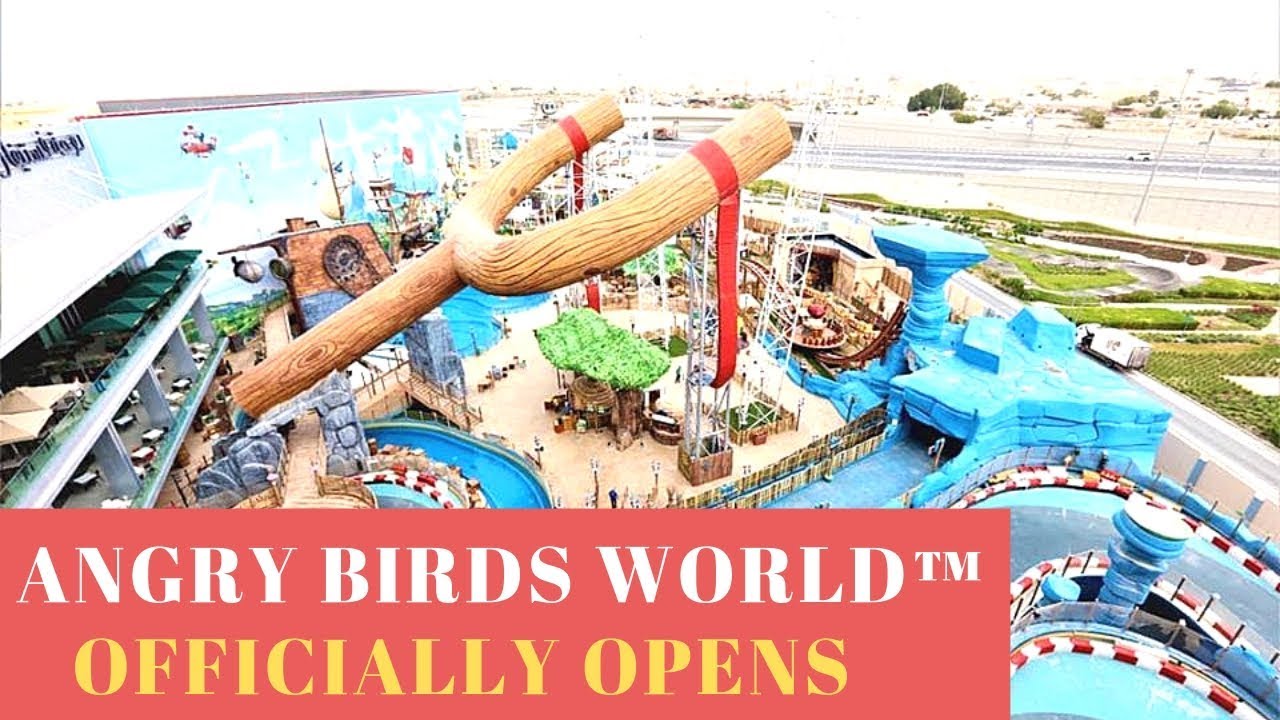World's First Angry Birds World™ Officially Opens at Doha Festival City
