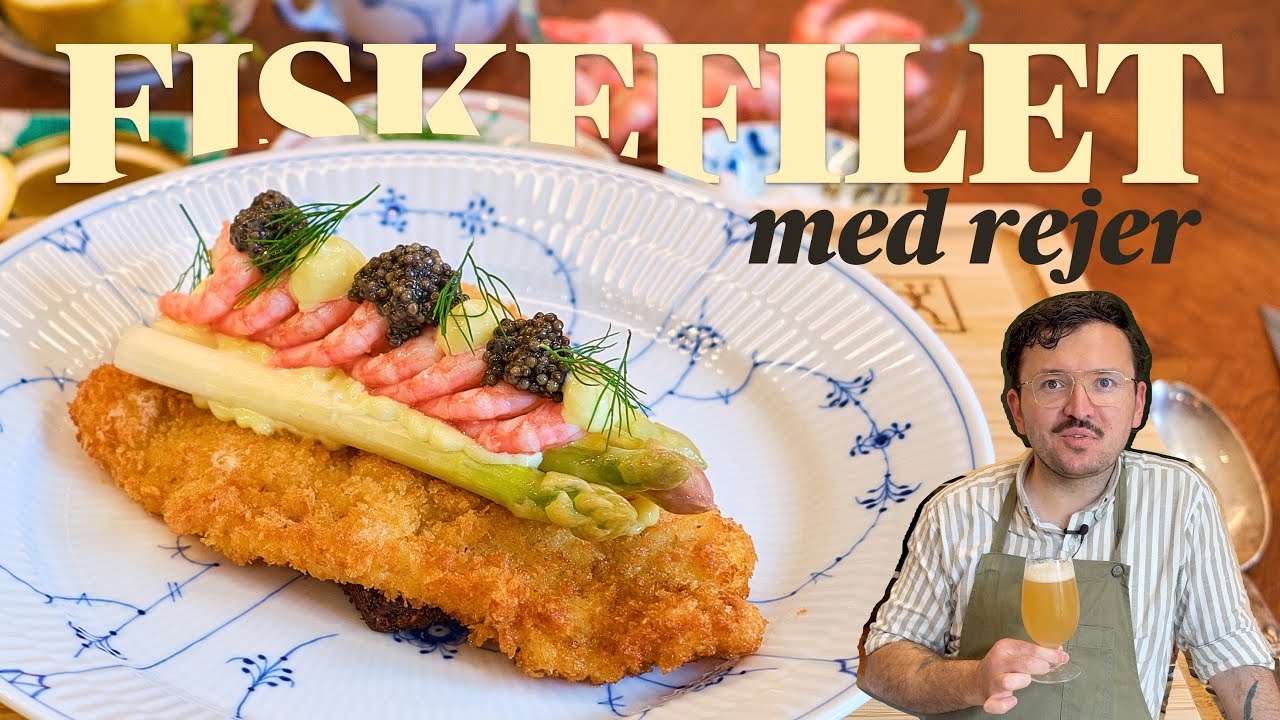 annonce LÆR AT LAVE DEN PERFEKTE FISKEFILET! Fiskefilet med rejer og kaviar