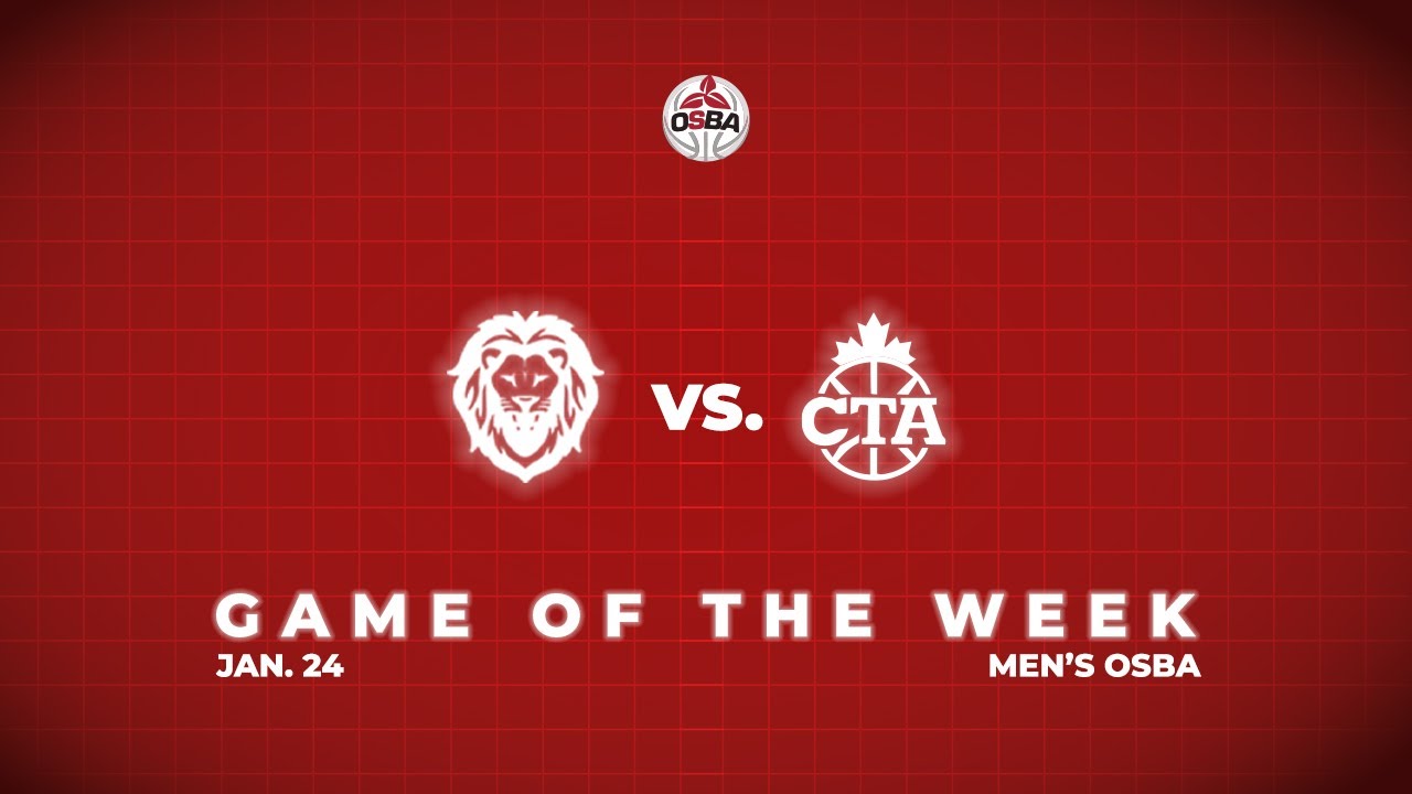 OSBA Men's GOTW - Canada Topflight Academy Gold @ Crestwood Prep [2026-1-13]