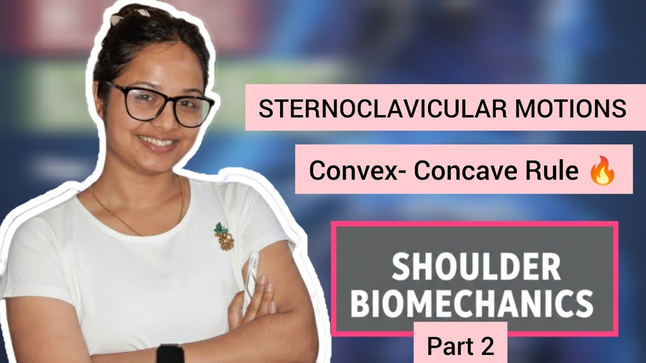 Sternoclavicular Motions | BIOMECHANICS | Convex - Concave rule  #ShoulderBiomechanics 