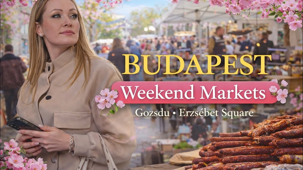 Будапештские рынки выходного дня | Гожду Удвар и площадь Эржебет