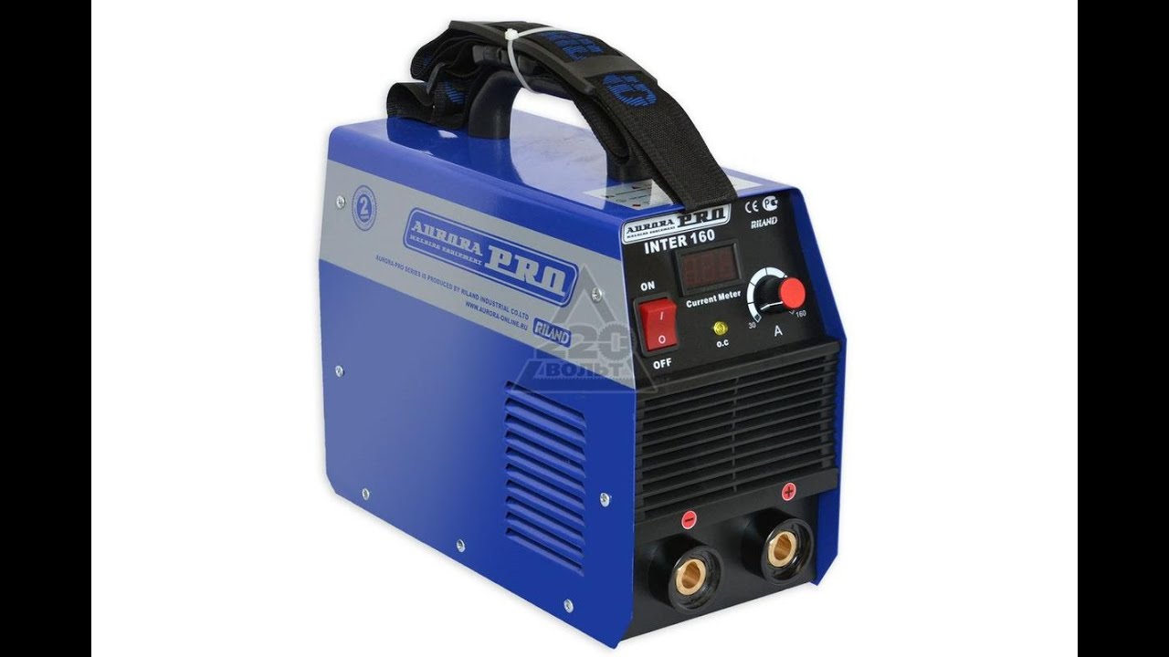 Сварочный инвертор AURORA PRO INTER 160 Mosfet. Врезка труб