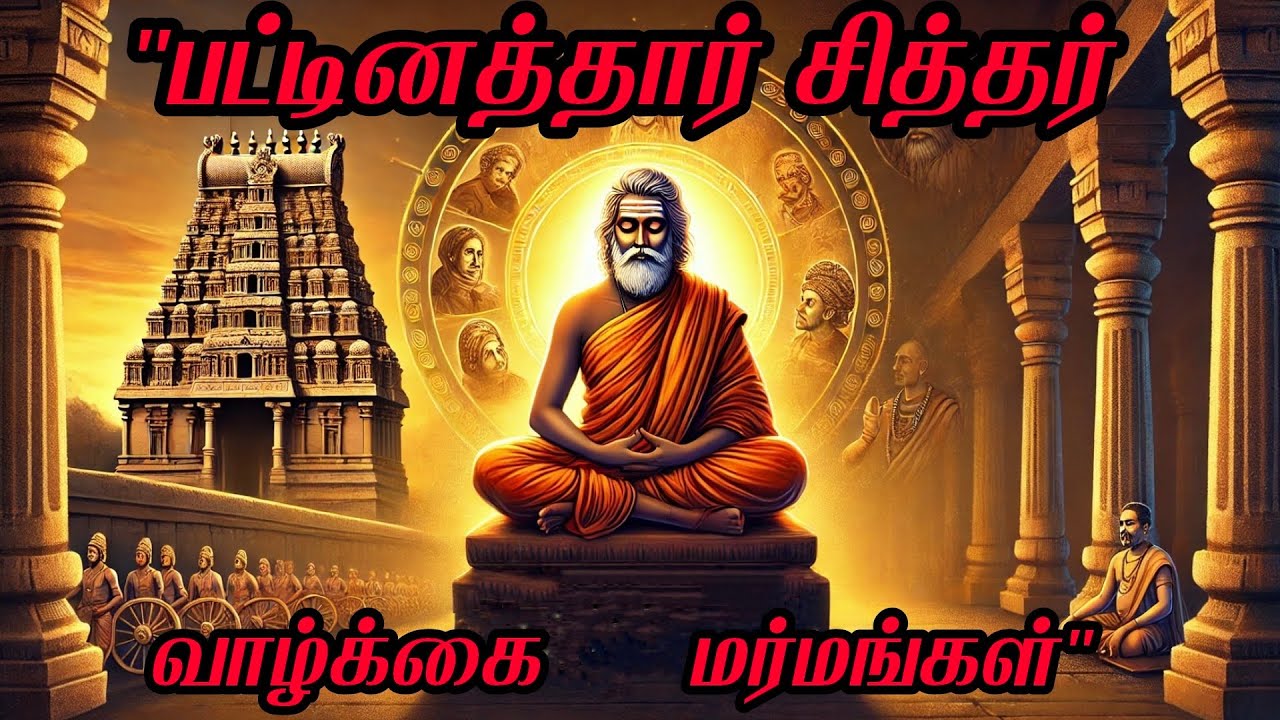 உலகை மாற்றிய பட்டினத்தார் | Pattinathar Life Story | Tamil Spiritual Story | History of Pattinathar.