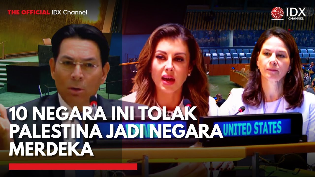 10 Negara Tolak Palestina Merdeka, Mau Tahu Mana Saja? | IDXC UPDATE
