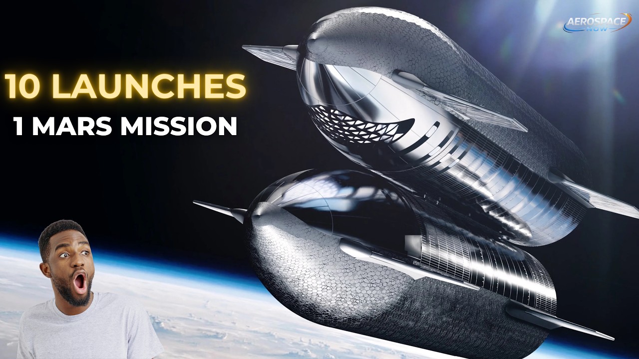 10 запусков. 1 миссия на Марс. Скрытый риск. #spacexstarship #spacex #starship #rocket #technology