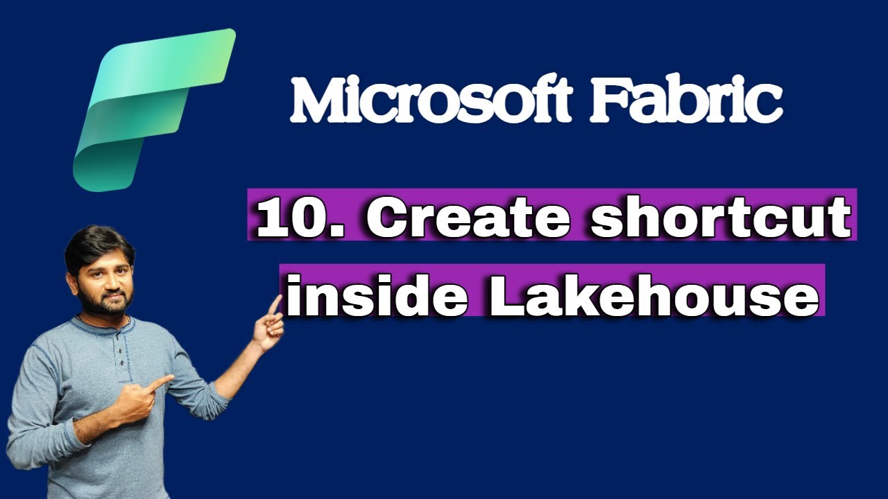 10. Create shortcut for Lakehouse in Microsoft Fabric | #microsoft #microsoftfabric #azure #onelake