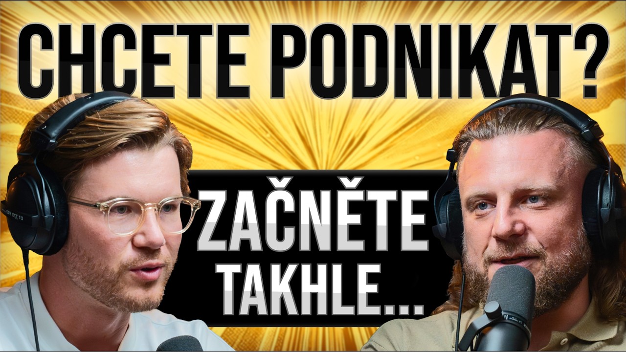 Jak začít podnikat a uspět? „Napřed se nechte zaměstnat, potom…“ - Vojta Roček
