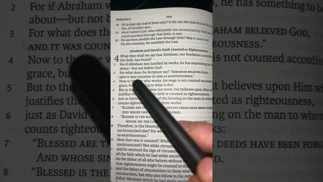 Romans 4:1-8 
