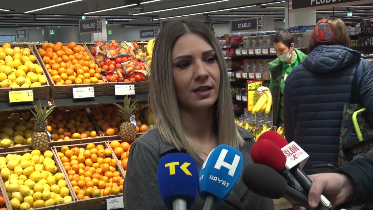 Otvaranje tržnog centra "Bingo" u Banovićima