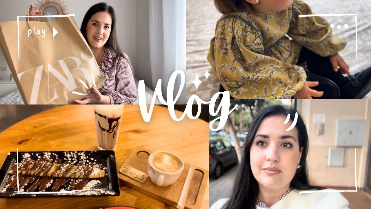 |VLOG| Descubriendo nuevo sitio..😮 Haul ZARA PRIMAVERA🛍️👶🏼 Necesito vuestra ayuda🙏🏻  Lip combo FAV💄💗