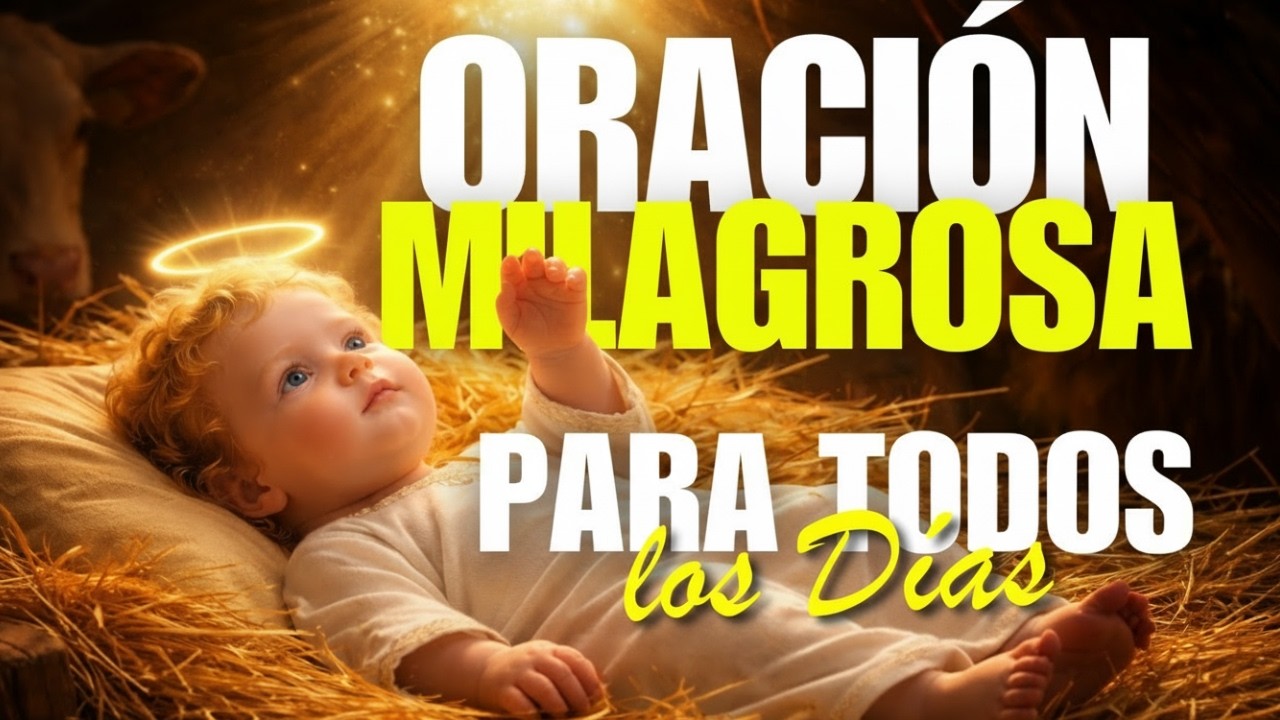 🙏 Dulce Jesús Mío, Mi Niño Amado | La Oración Más Hermosa de Navidad para Esta Noche 🎄✨