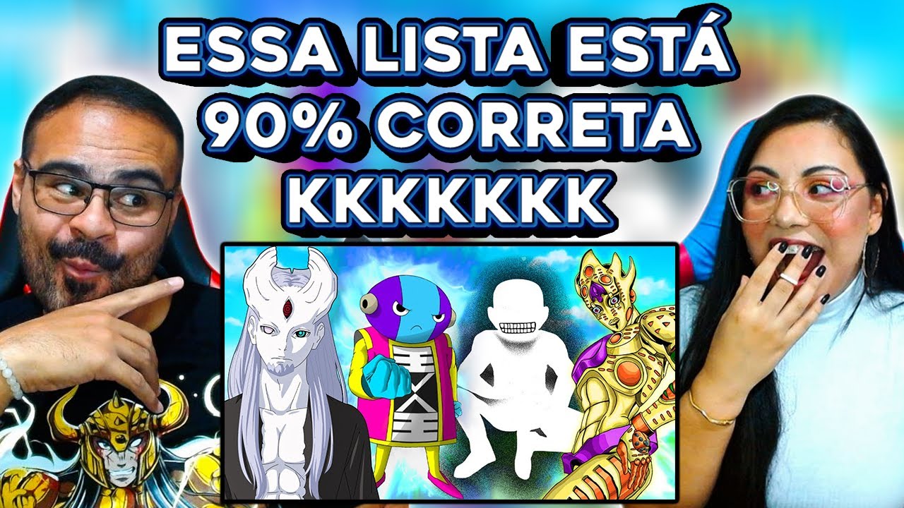 REACT ULTRA NERD | O Personagem MAIS PODEROSO de cada ANIME! #1